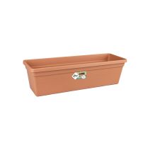 Green basics balconnière 40cm terre cuite doux - ELHO